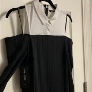 Black and white Marciano dress